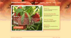 Desktop Screenshot of nationalpeachcouncil.org